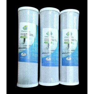 3 New Filters4You Whole House Carbon Block Water Filter Cartridge CTO10